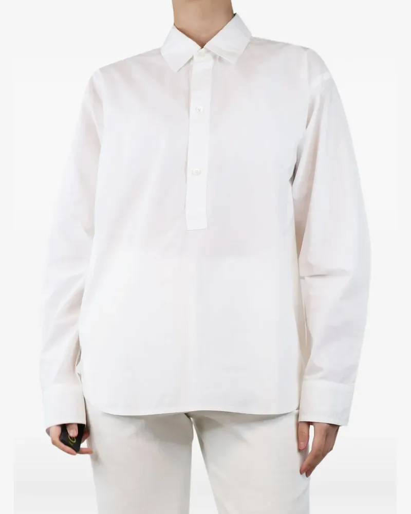 Sofie D'Hoore button-up polo shirt - Weiß Weiß