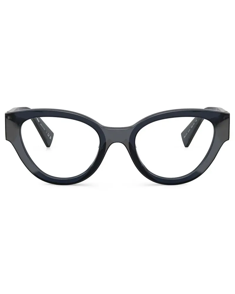 Miu Miu MU 01VV Brille - Blau Blau