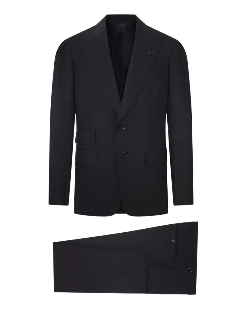 Tom Ford Shelton twill suit - Schwarz Schwarz