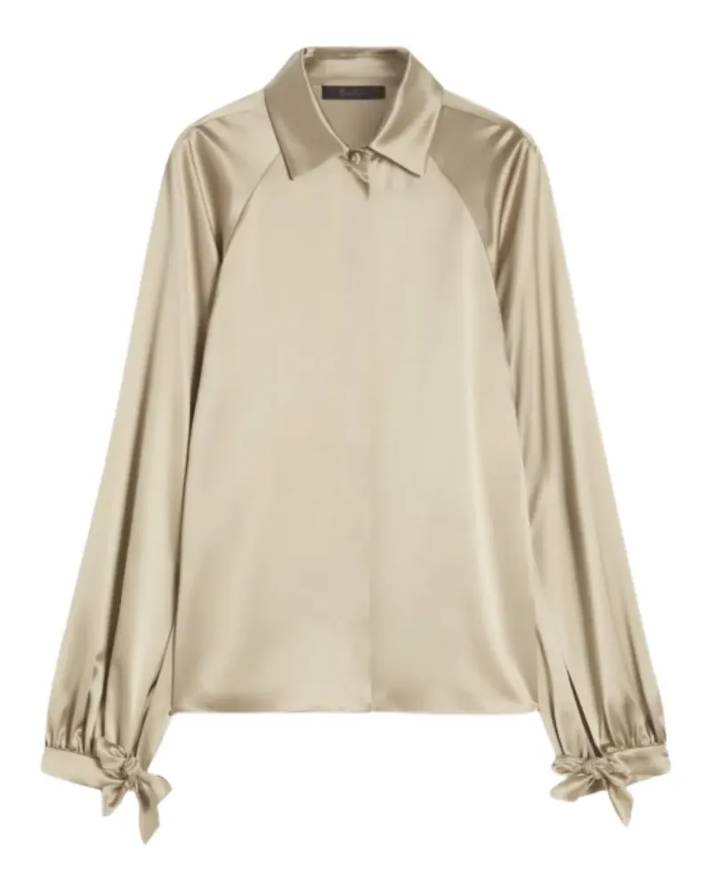 Max Mara Alare long-sleeve shirt - Nude Nude
