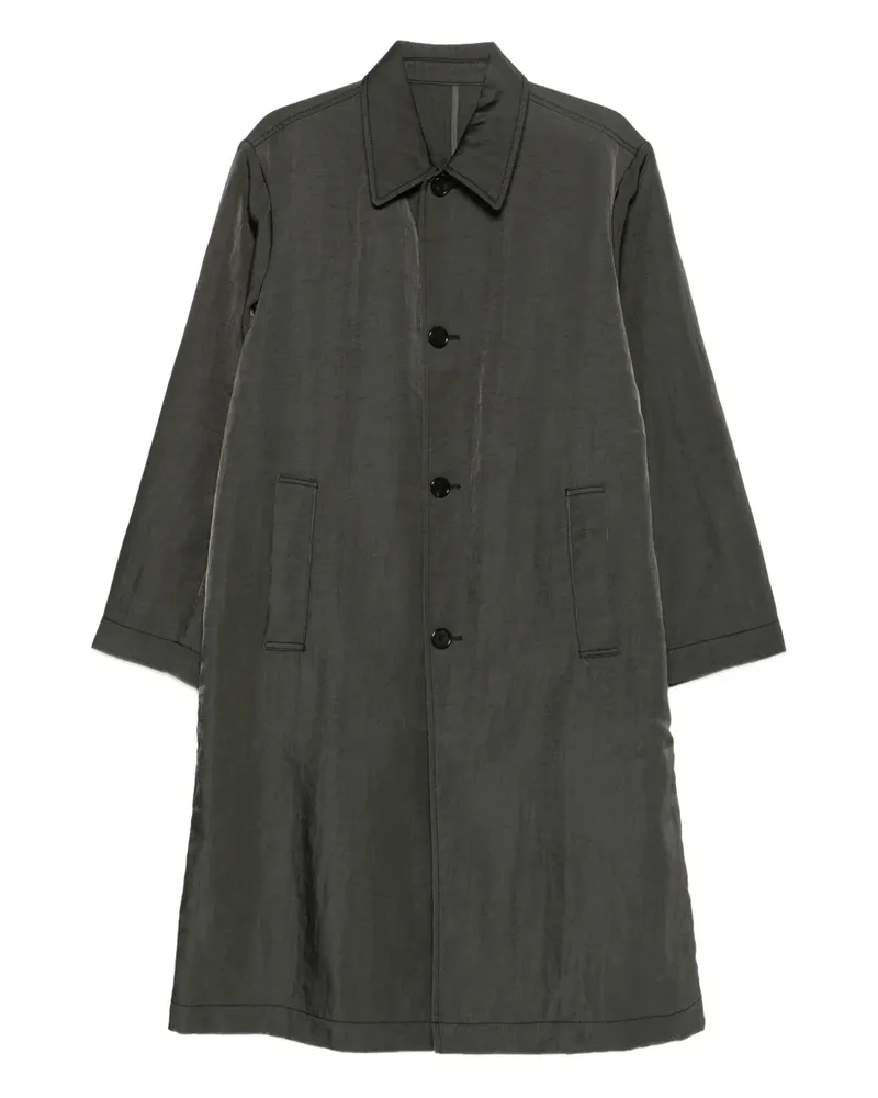 6397 Mac single-breasted coat - Grau Grau