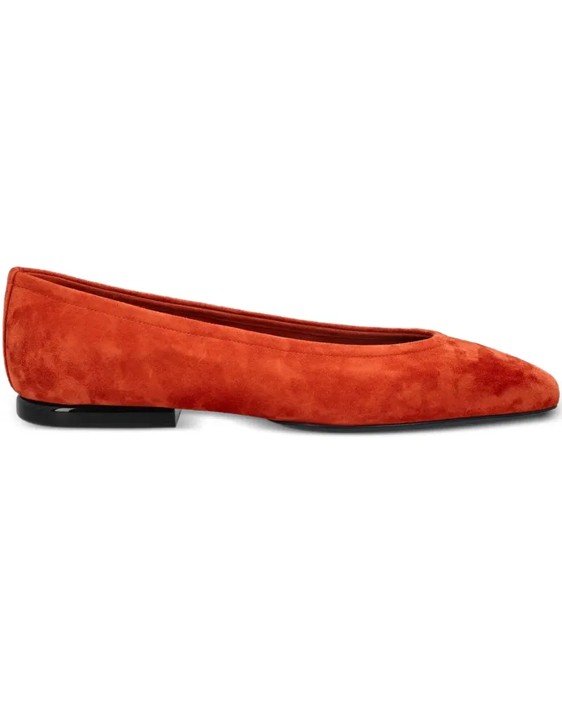 Loro Piana Flache Primula Pumps - Rot Rot