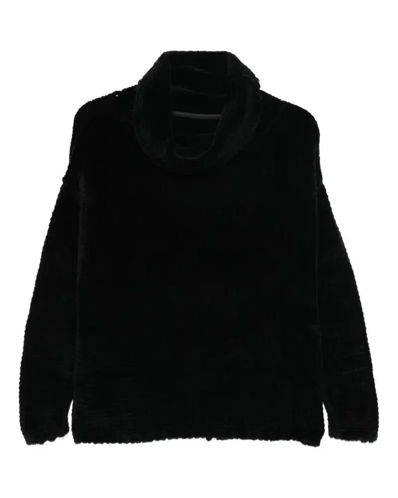 Roberto Ricci Designs Pullover mit Rollkragen - Schwarz Schwarz