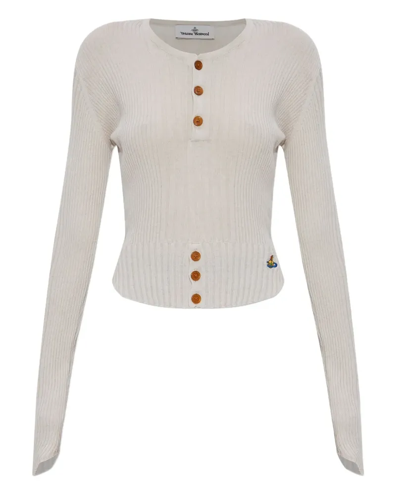 Vivienne Westwood Pullover aus Baumwollgemisch - Nude Nude