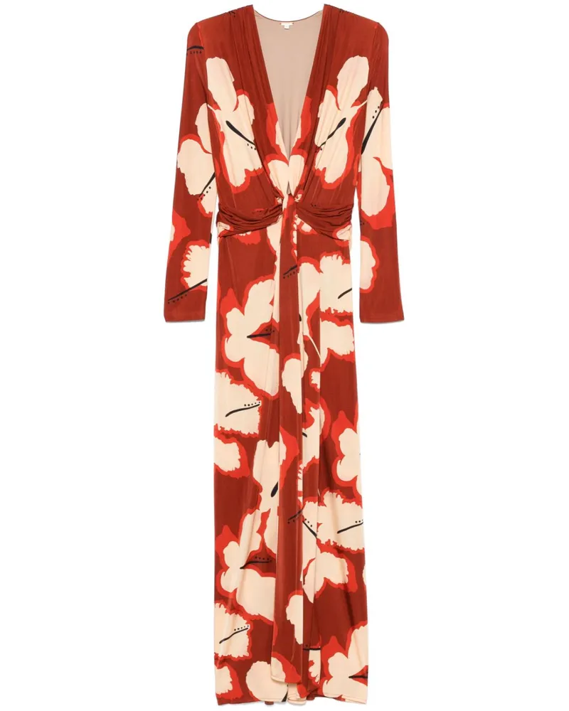 Johanna Ortiz Coral Marino Maxikleid - Rot Rot