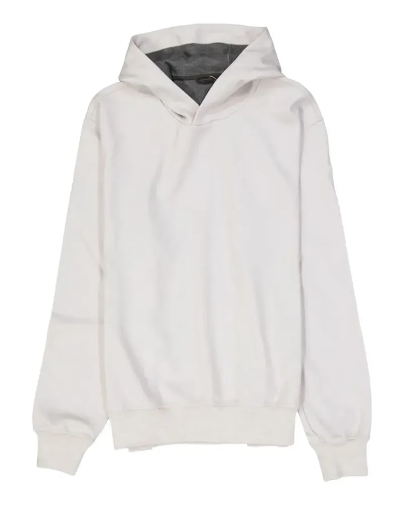 Herno logo-plaque hoodie - Weiß Weiß