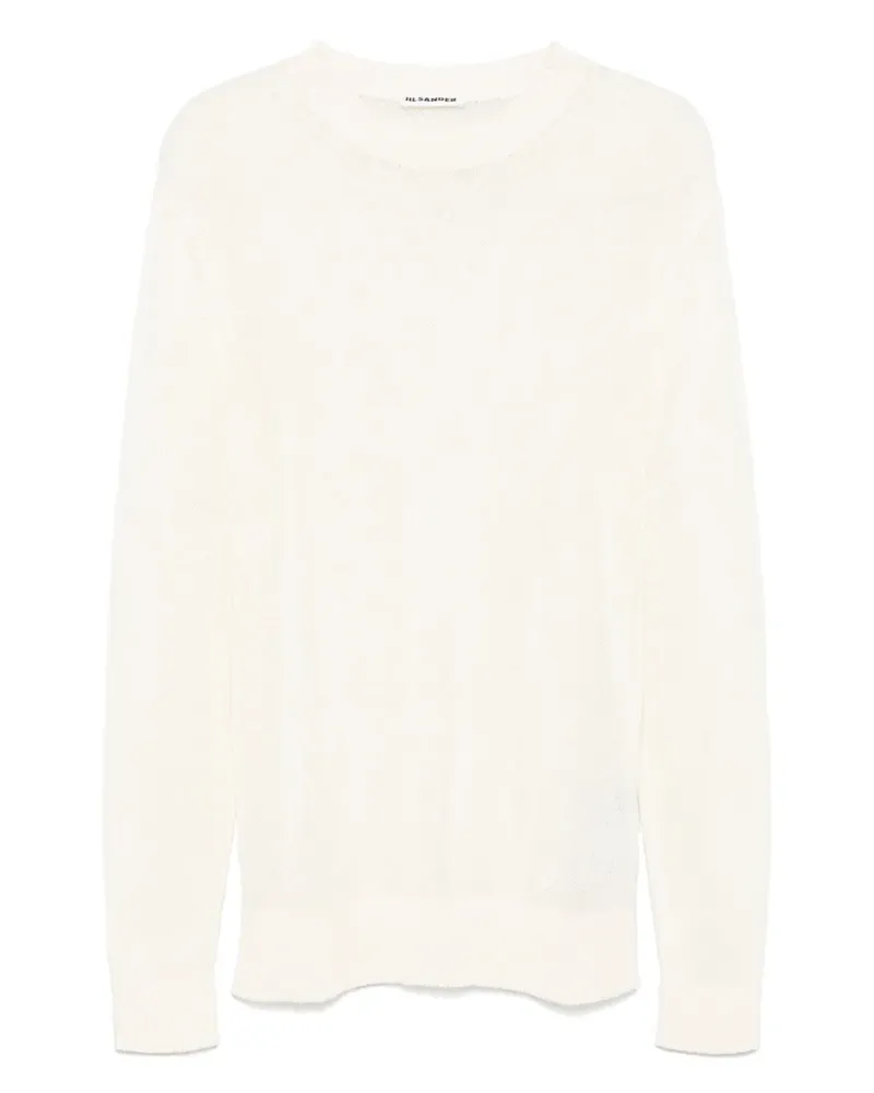 Jil Sander Pullover aus Baumwolle - Nude Nude