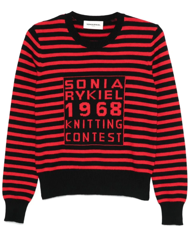 Sonia Rykiel Knitting Contest Pullover - Schwarz Schwarz