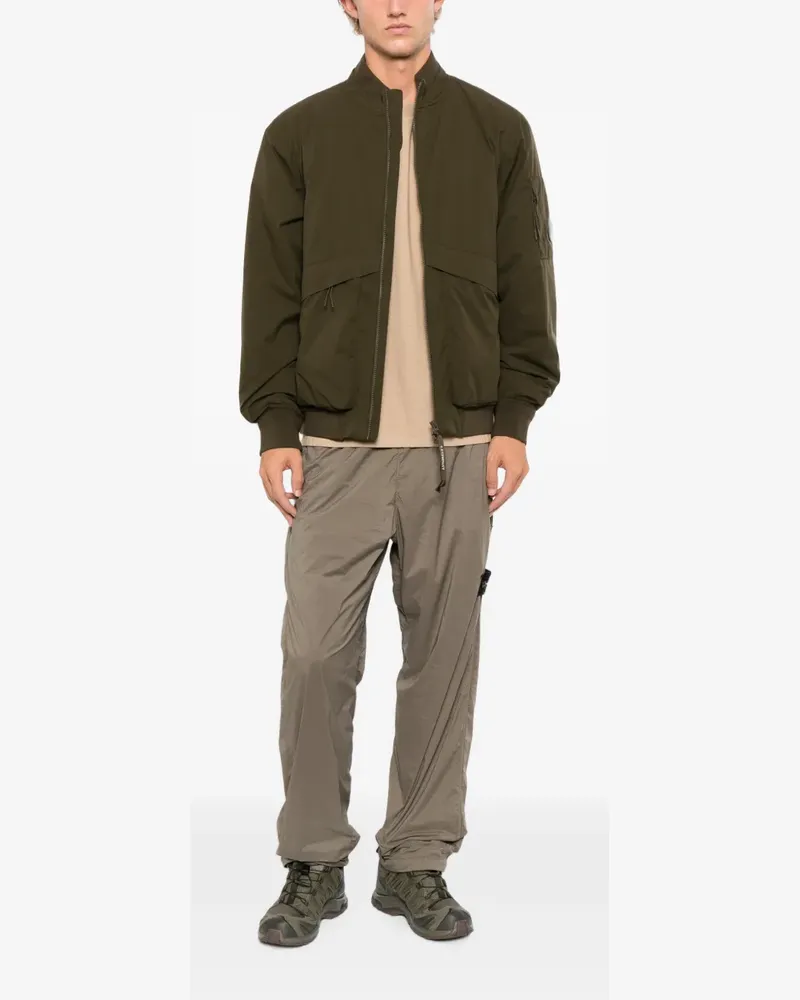 C.P. Company Pro-Tek Primaloft Jacke mit silbernen Gläsern - Grün Grün