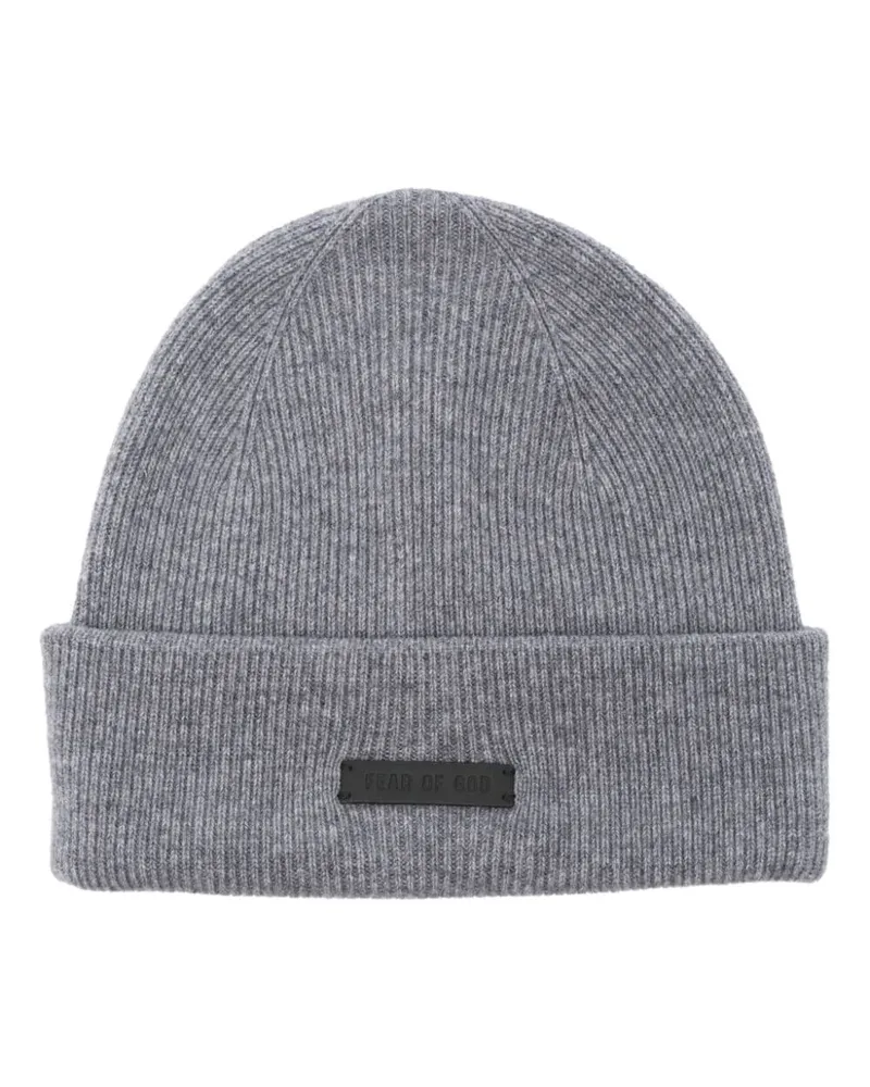 Fear of God Beanie aus Kaschmir - Grau Grau