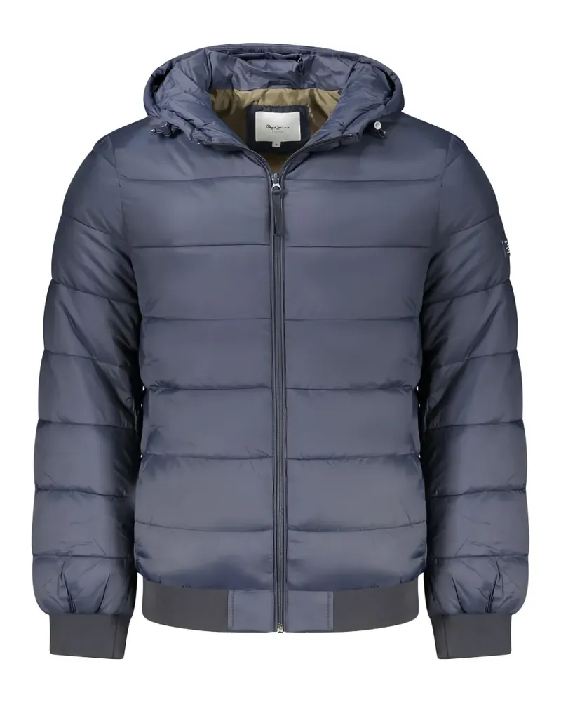 Pepe Jeans quilted hooded jacket - Blau Blau