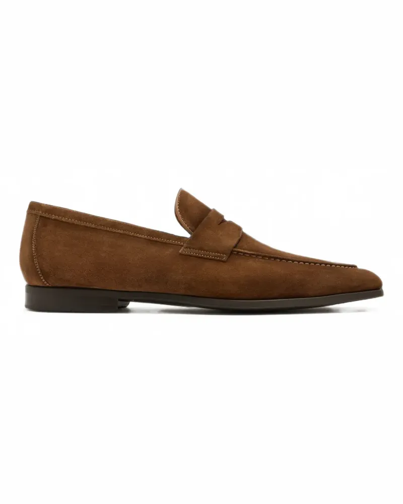 Magnanni Aston suede loafers - Braun Braun