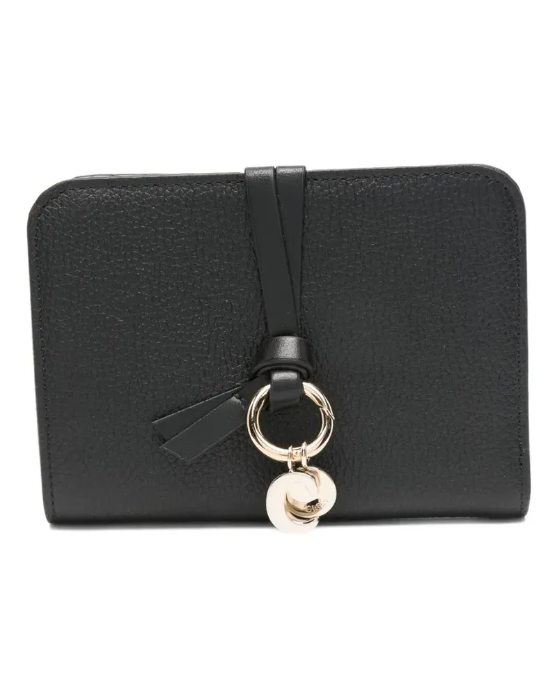 Chloé Portemonnaie mit Anhänger - Schwarz Schwarz