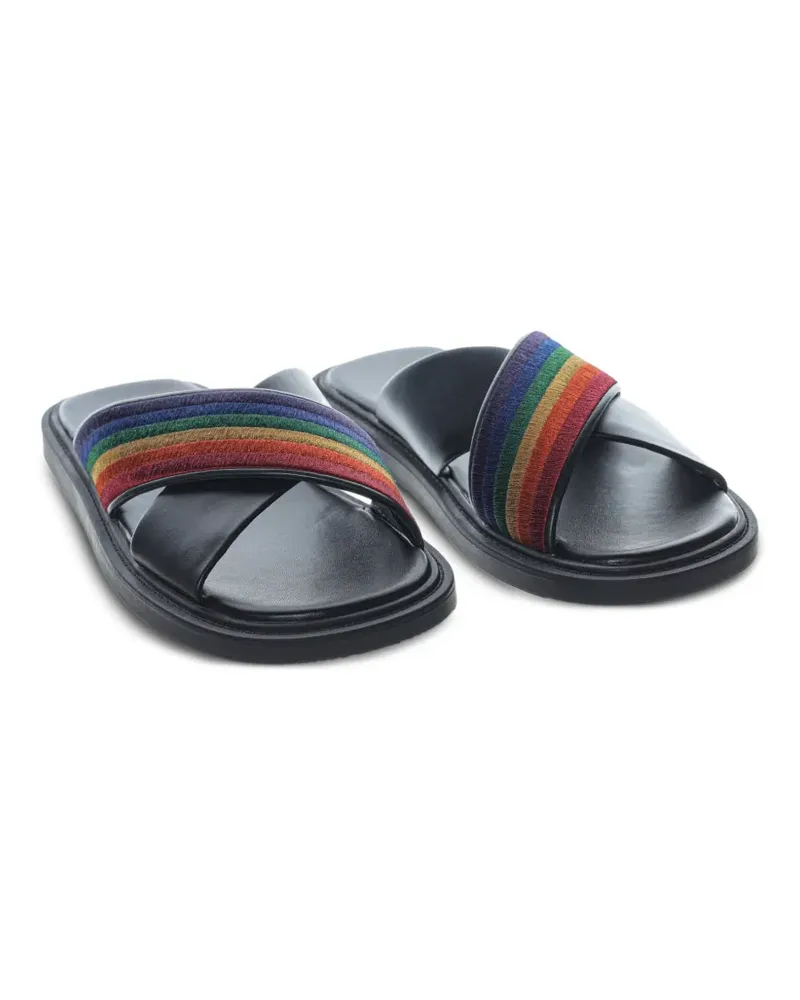 Kurt Geiger Owen Sunset crossover sandals - Schwarz Schwarz
