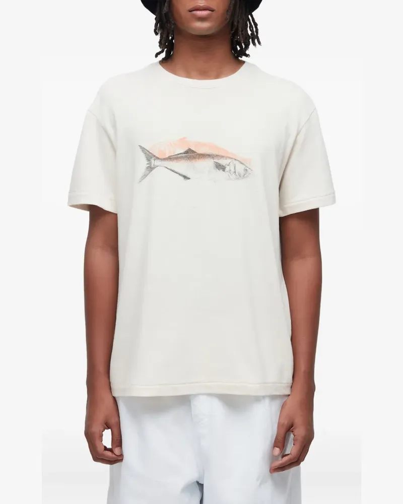 Osklen Anchova T-Shirt mit Fisch-Print - 51 51