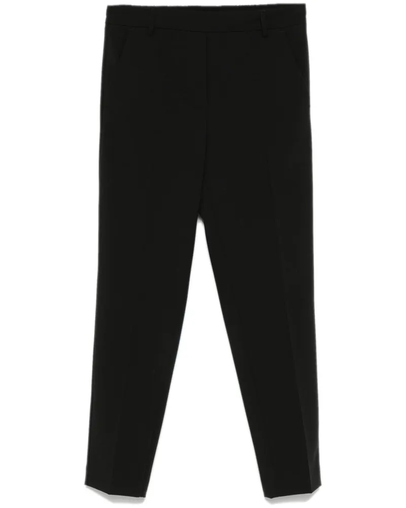 Blanca Klassische Tapered-Hose - Schwarz Schwarz