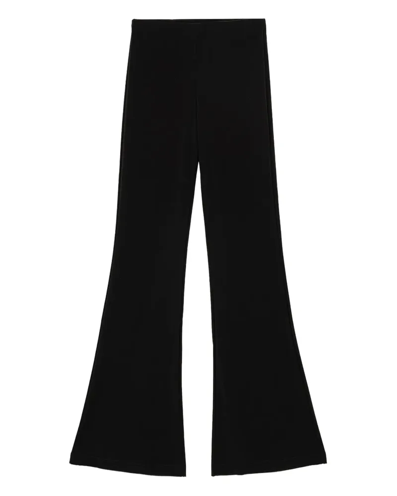 Maliparmi Ausgestellte Hose - Schwarz Schwarz