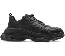 Triple S Sporty Sneakers - Schwarz