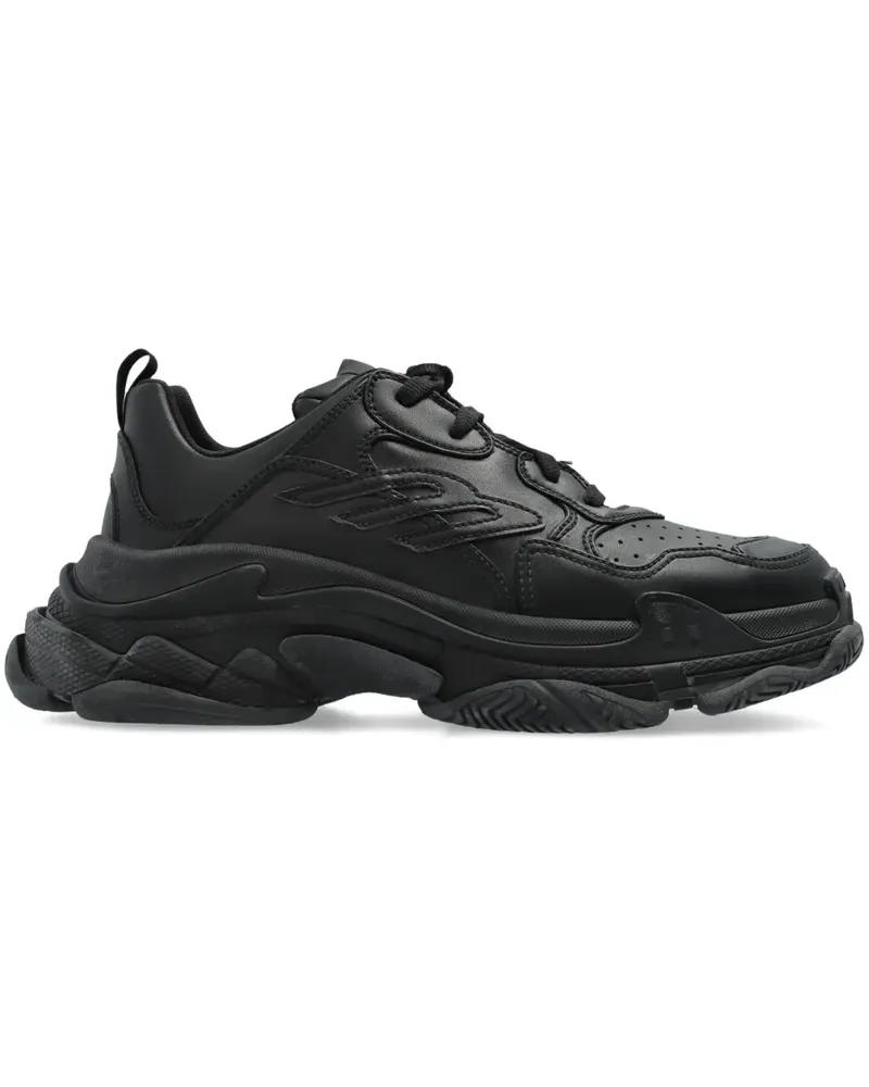 Balenciaga Triple S Sporty Sneakers - Schwarz Schwarz
