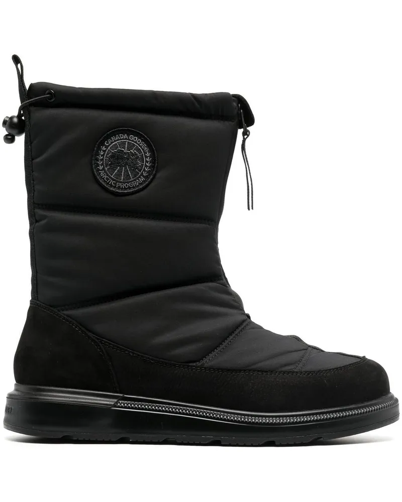 Canada Goose Gefütterte Crofton Stiefel - Schwarz Schwarz