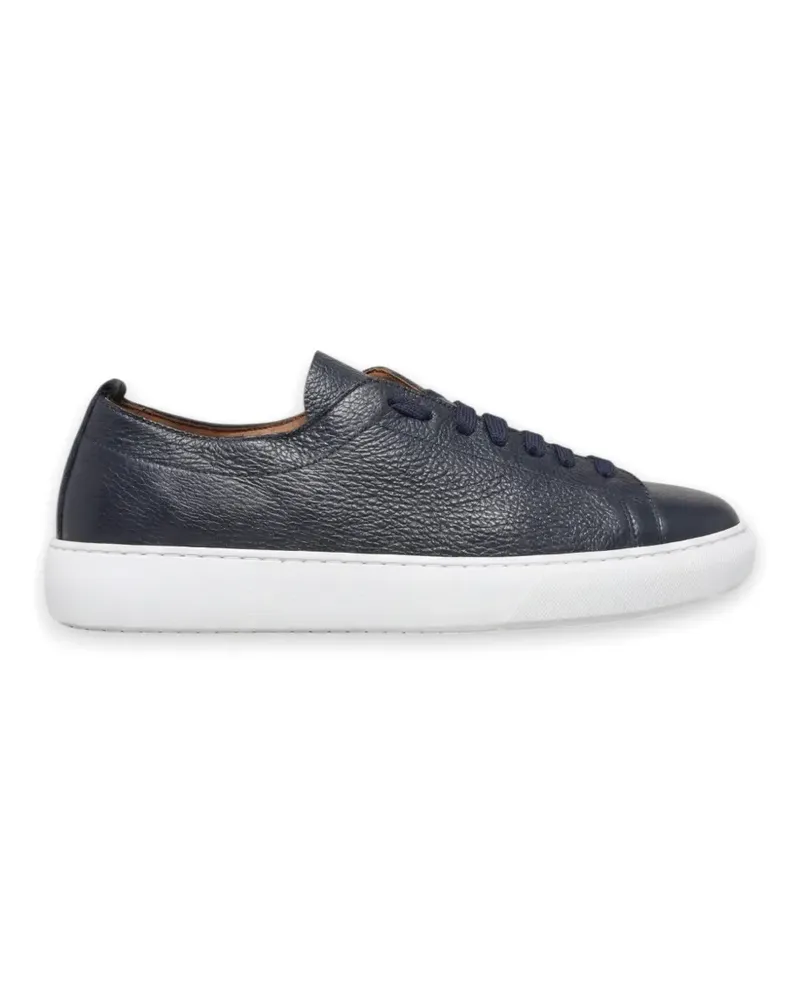 CALCE low-top leather sneakers - Blau Blau