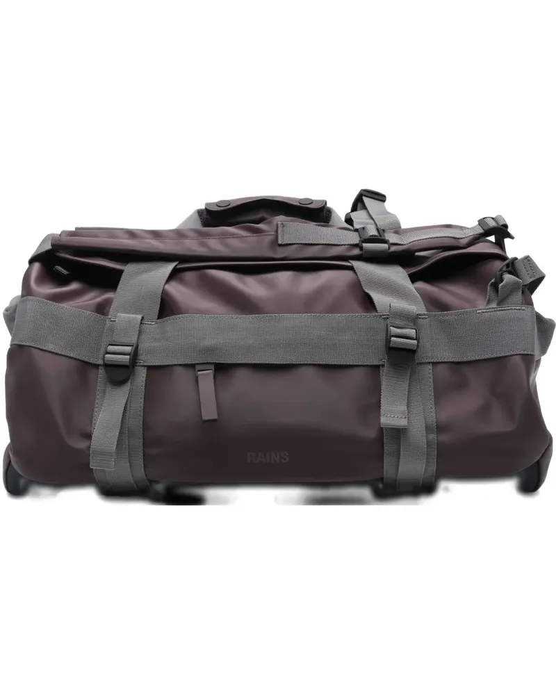 RAINS embossed-logo holdalls bag - Violett Violett