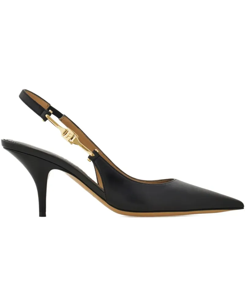 Ferragamo Pumps aus Leder 70mm - Schwarz Schwarz