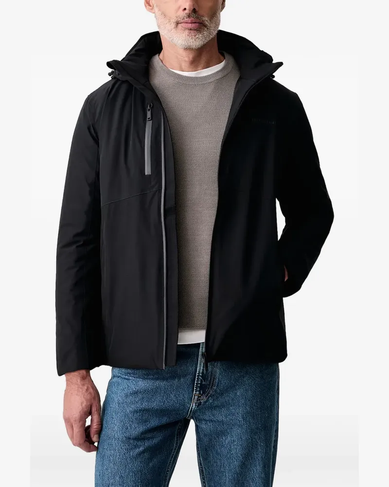 Lindbergh zip-up hooded jacket - Blau Blau