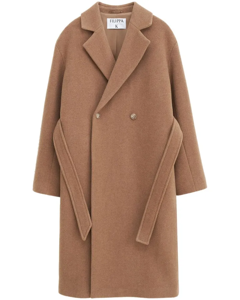 Filippa K Klassische Cabanjacke Braun