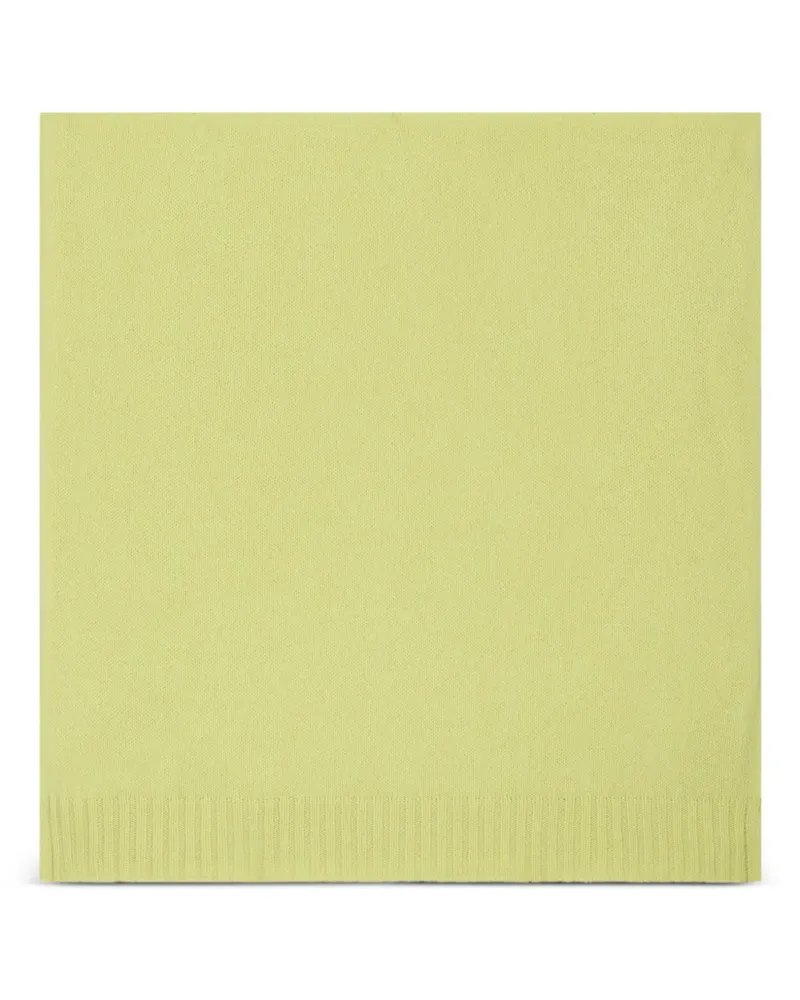 Malo ribbed-trim scarf - Grün Grün