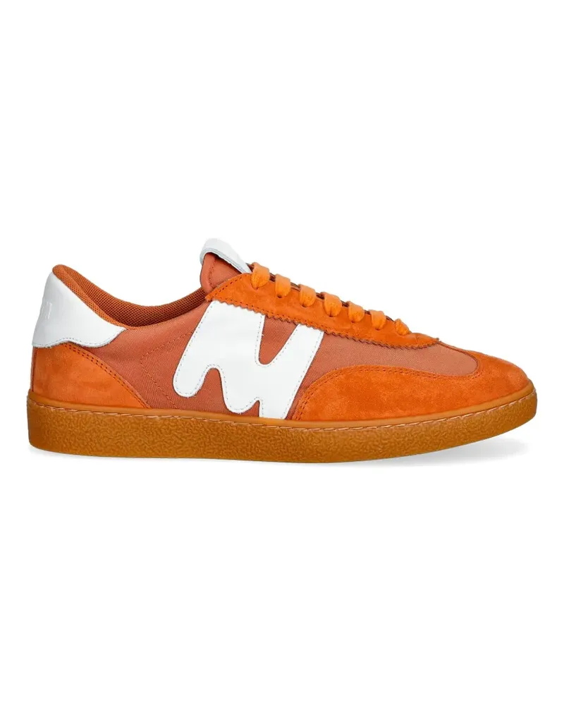 MSGM Sneakers mit Wildledereinsätzen - Orange Orange