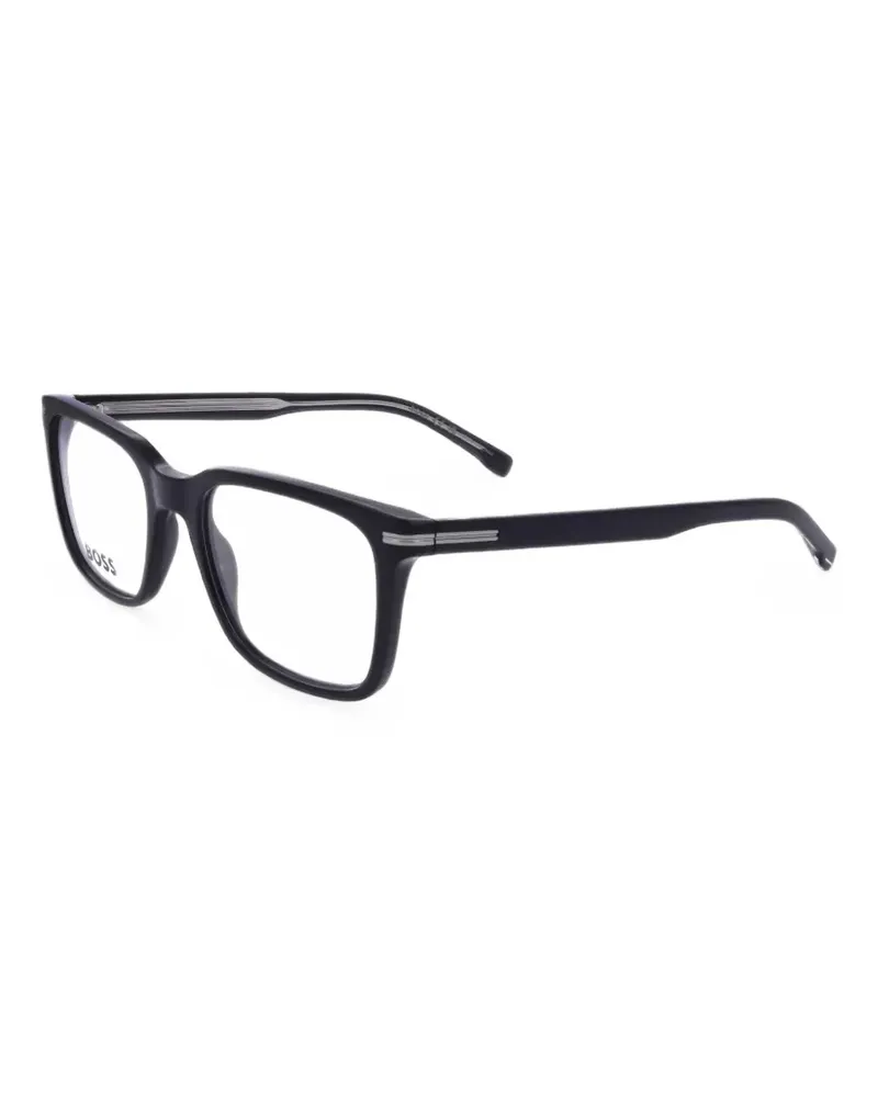 HUGO BOSS square-frame glasses - Schwarz Schwarz