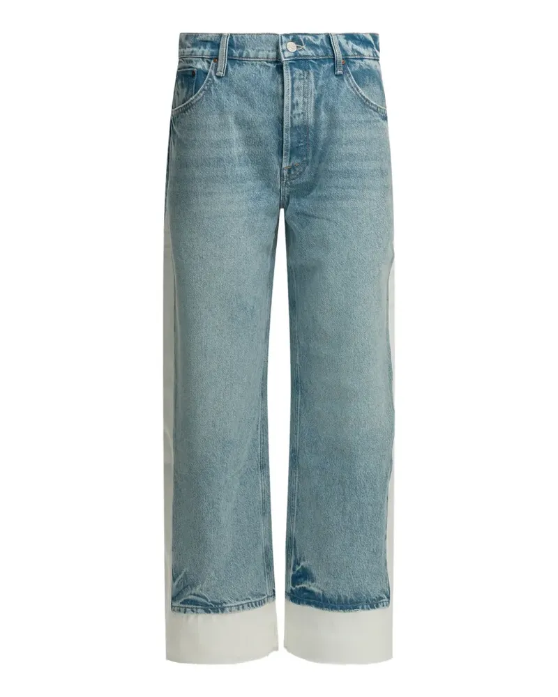 Mother The Nachio two-tone jeans - Blau Blau