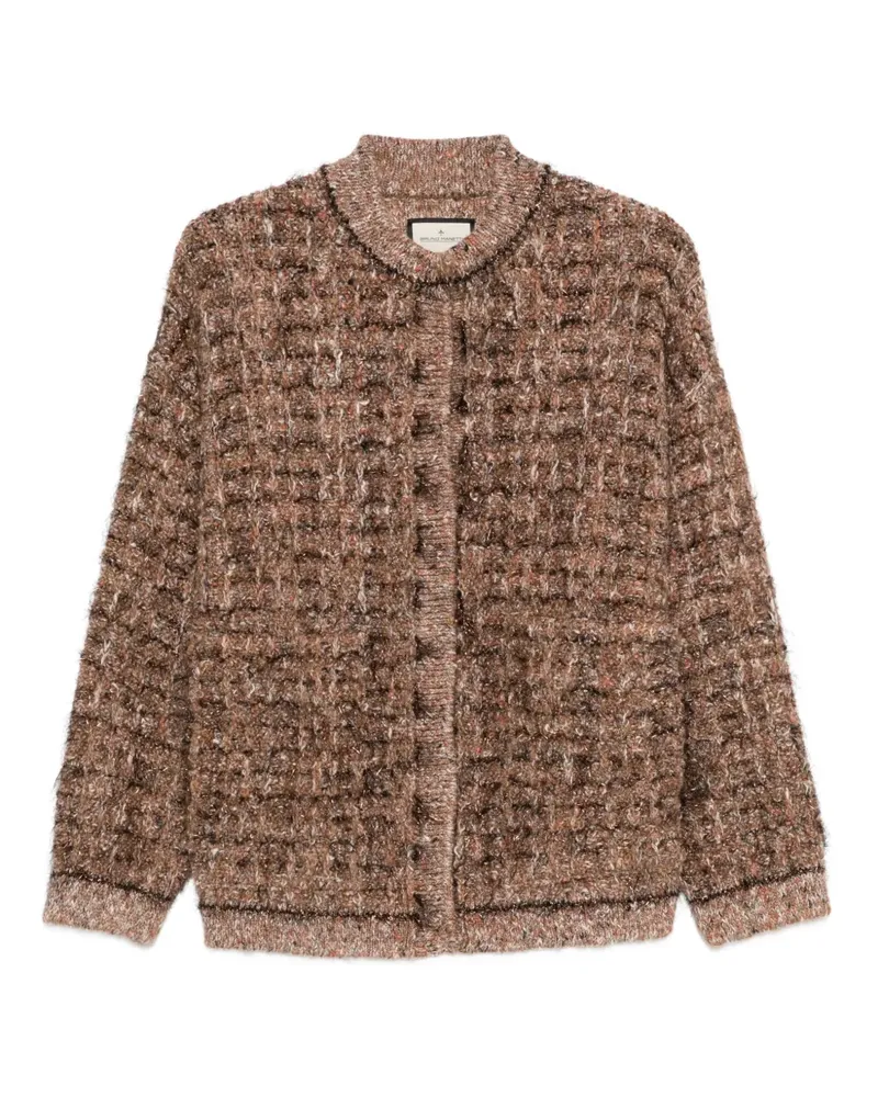 Bruno Manetti concealed-fastening cardigan - Braun Braun