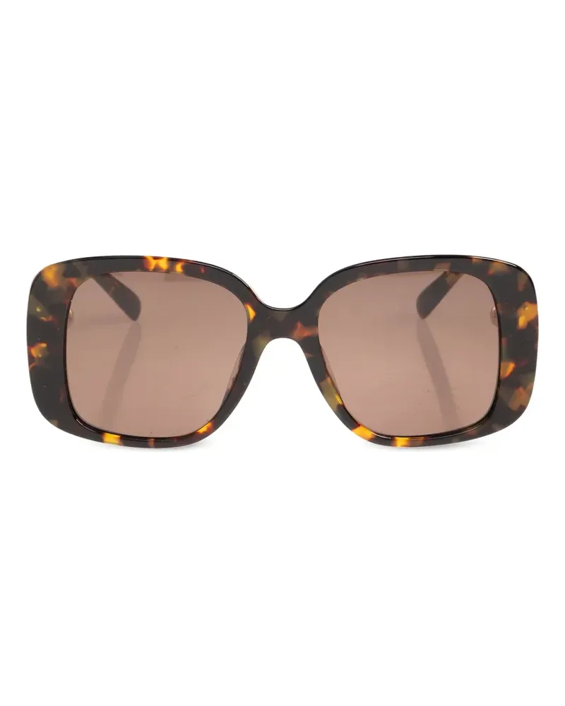 Tory Burch Sonnenbrille mit geometrischem Gestell - Braun Braun