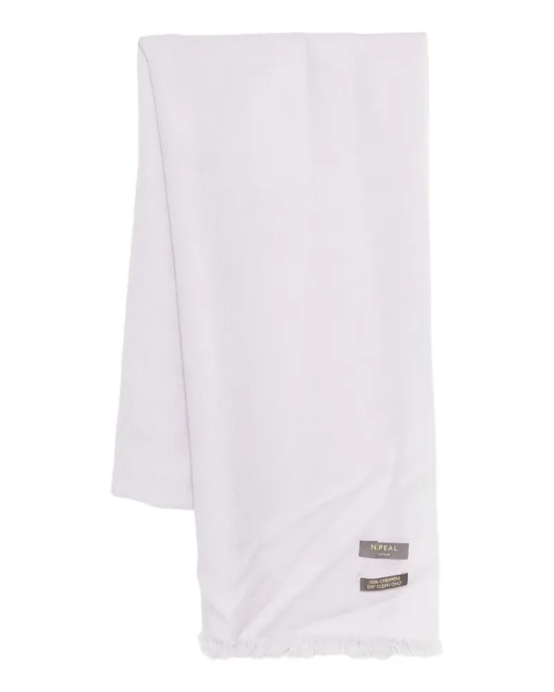 N.Peal Pashmina Schal - Violett Violett