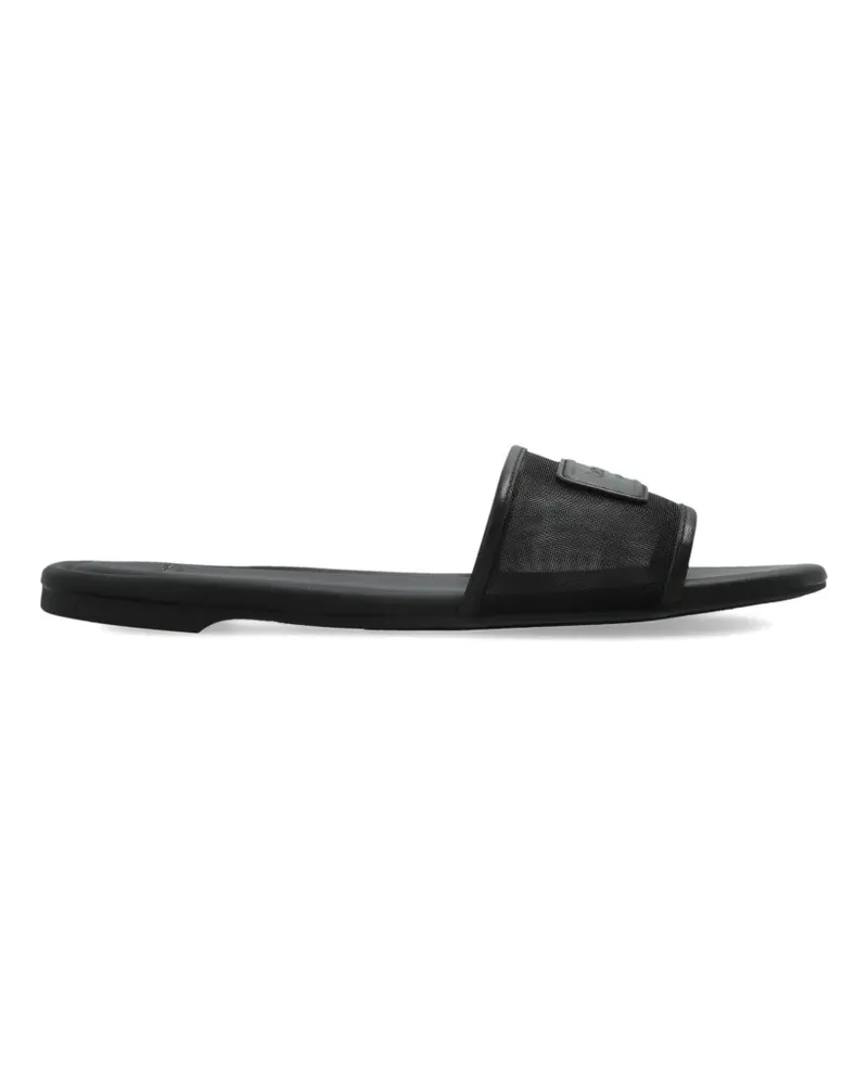 Kate Spade Breezy mesh-strap sliders - Schwarz Schwarz