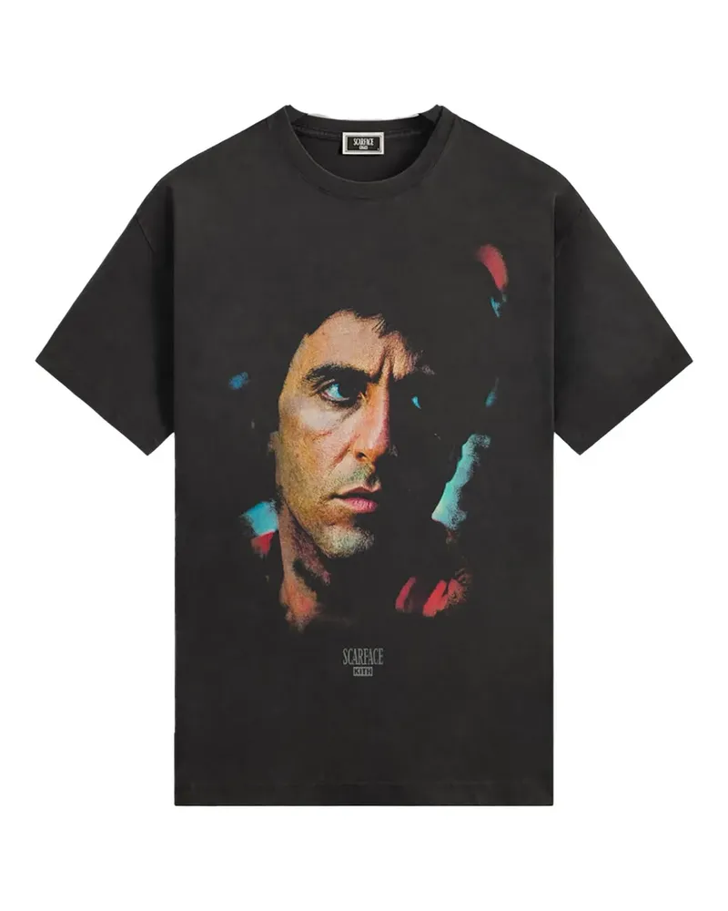 KITH x Scarface Tony Portrait T-Shirt - Schwarz Schwarz