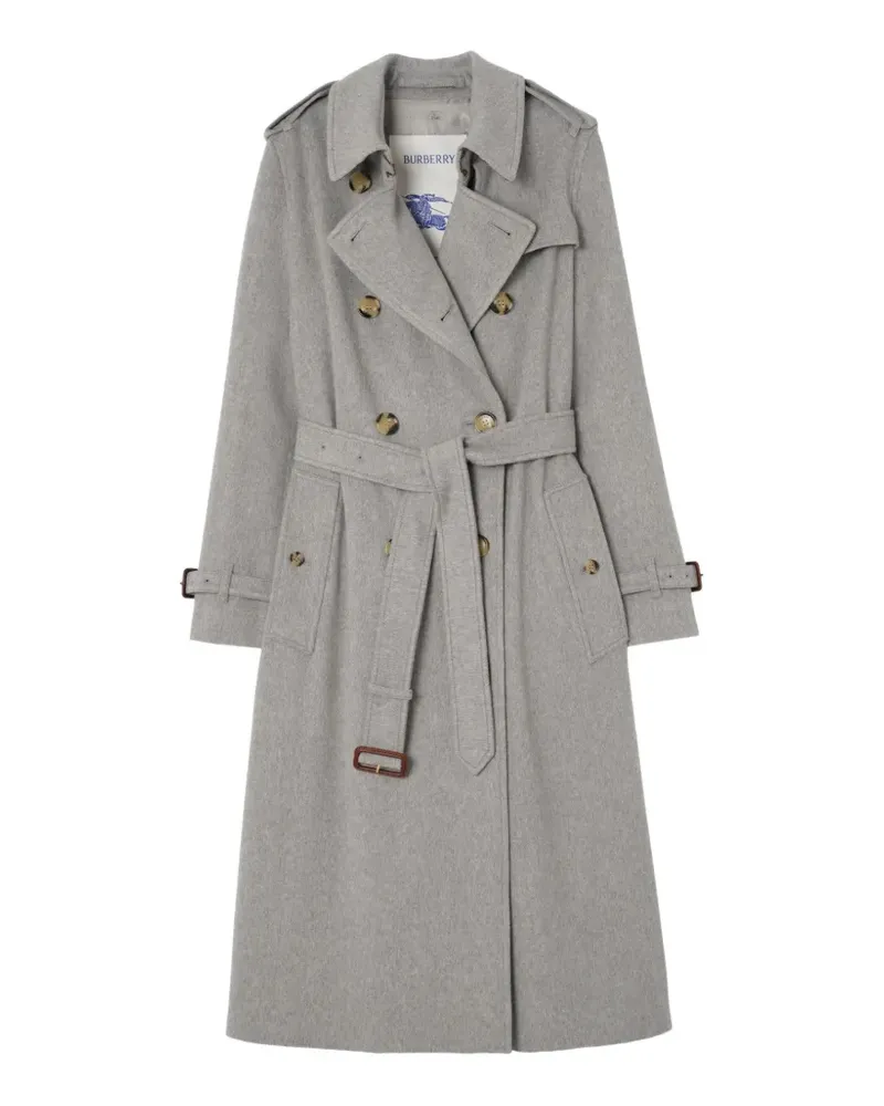 Burberry Kensington Trenchcoat - Grau Grau