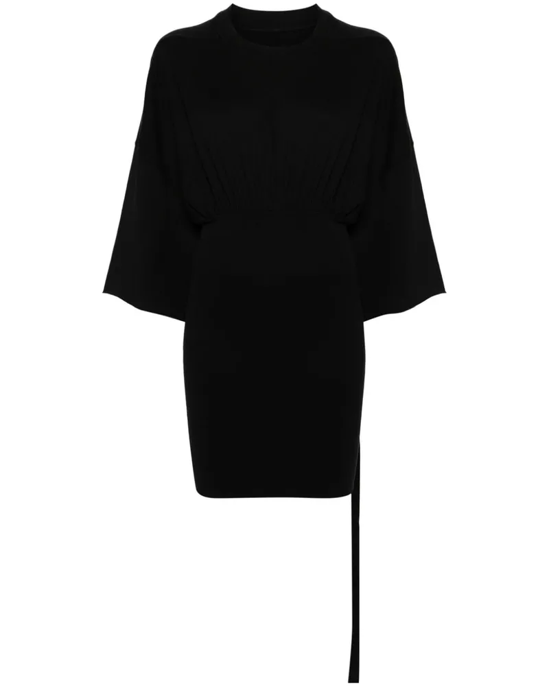DRKSHDW by Rick Owens Kleid mit Einsätzen - Schwarz Schwarz