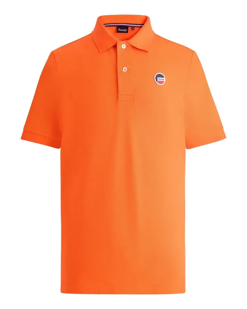 FUSALP Elbin piqué polo shirt - Orange Orange