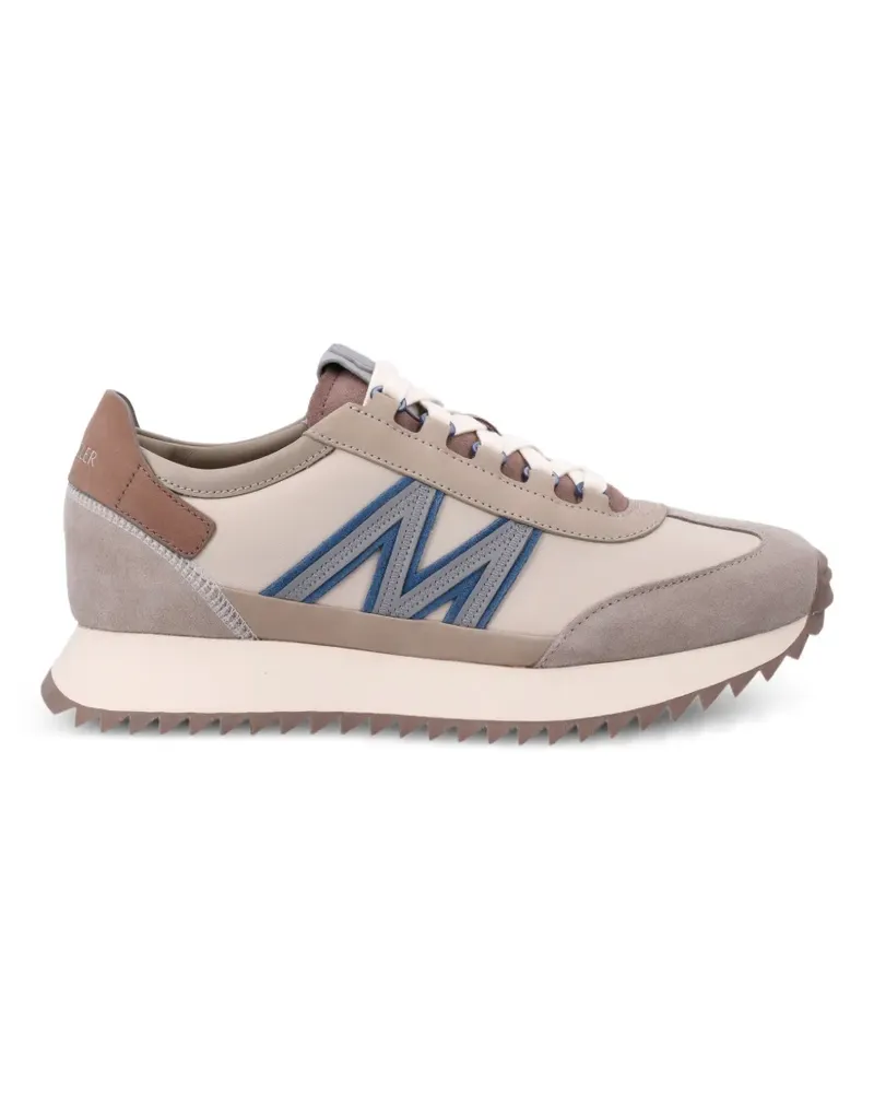Moncler Pacey2 Sneakers mit Logo-Patch - Nude Nude