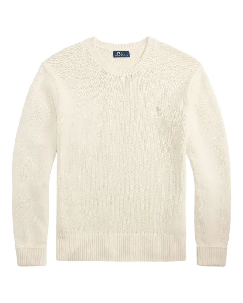 Ralph Lauren Langärmeliger Pullover - Weiß Weiß
