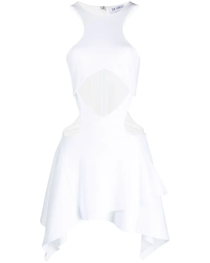 ATTICO Magnolia Minikleid - Weiß Weiß