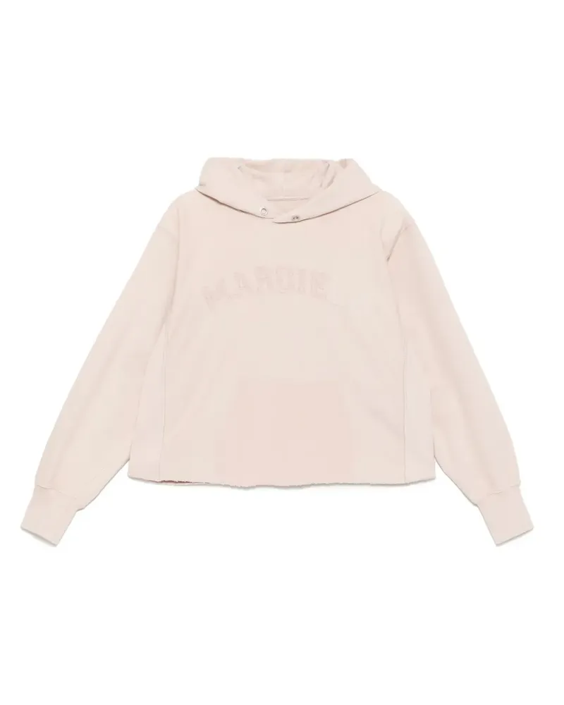 Maison Margiela Hoodie mit Logo - Rosa Rosa