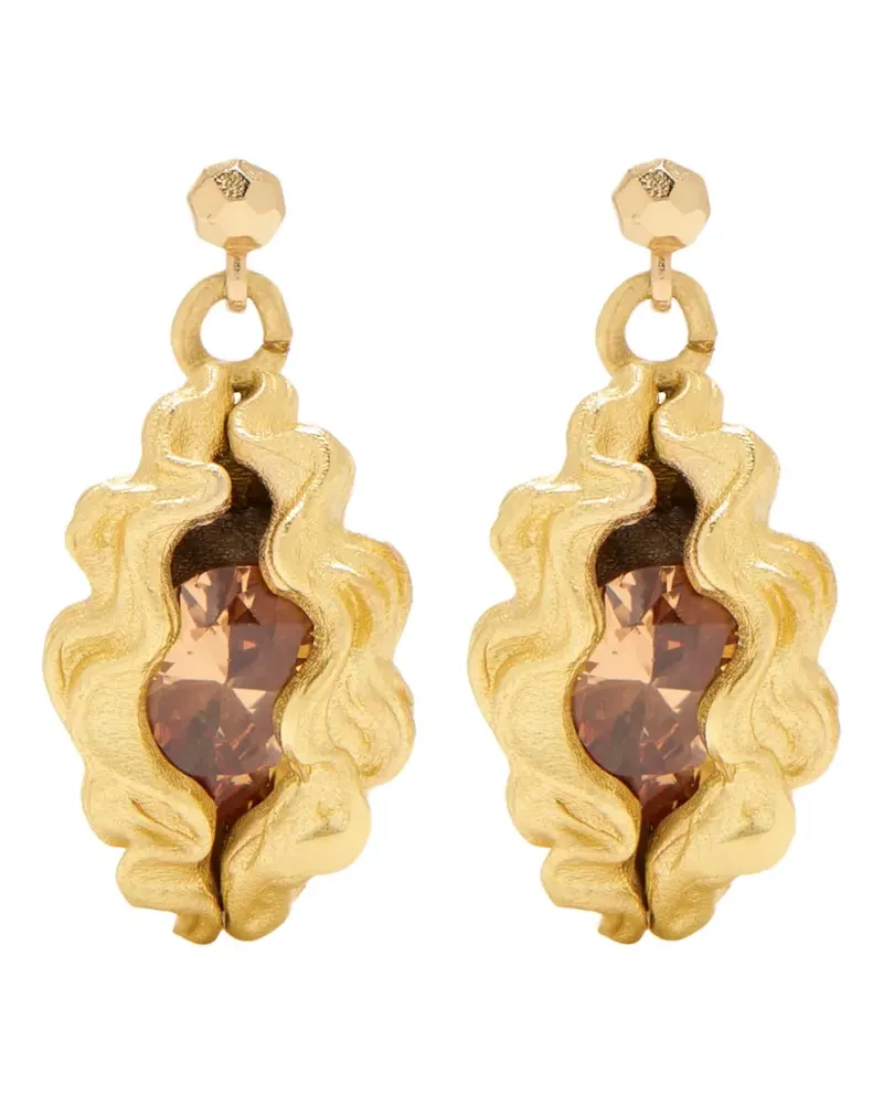 Oceanus Panopea drop earrings - Gold Gold