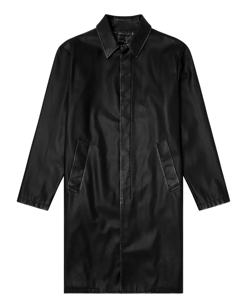 Diesel J-Rivers Mantel - Schwarz Schwarz