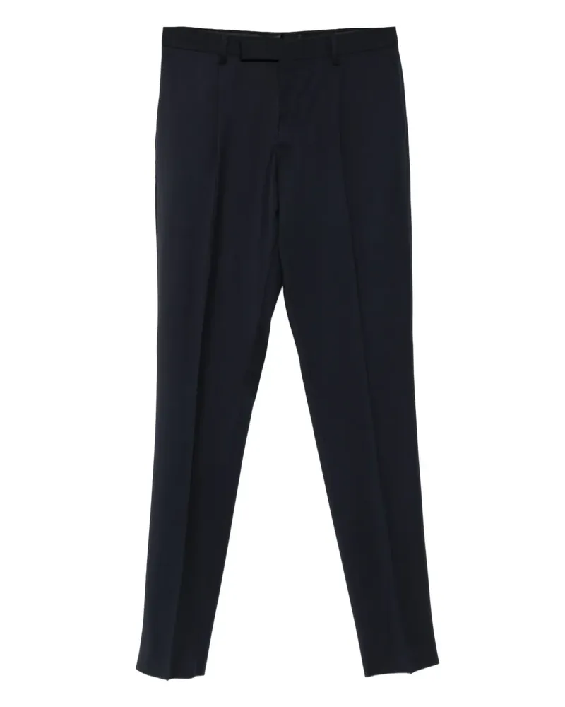 LARDINI Hose mit Bundfalten - Blau Blau