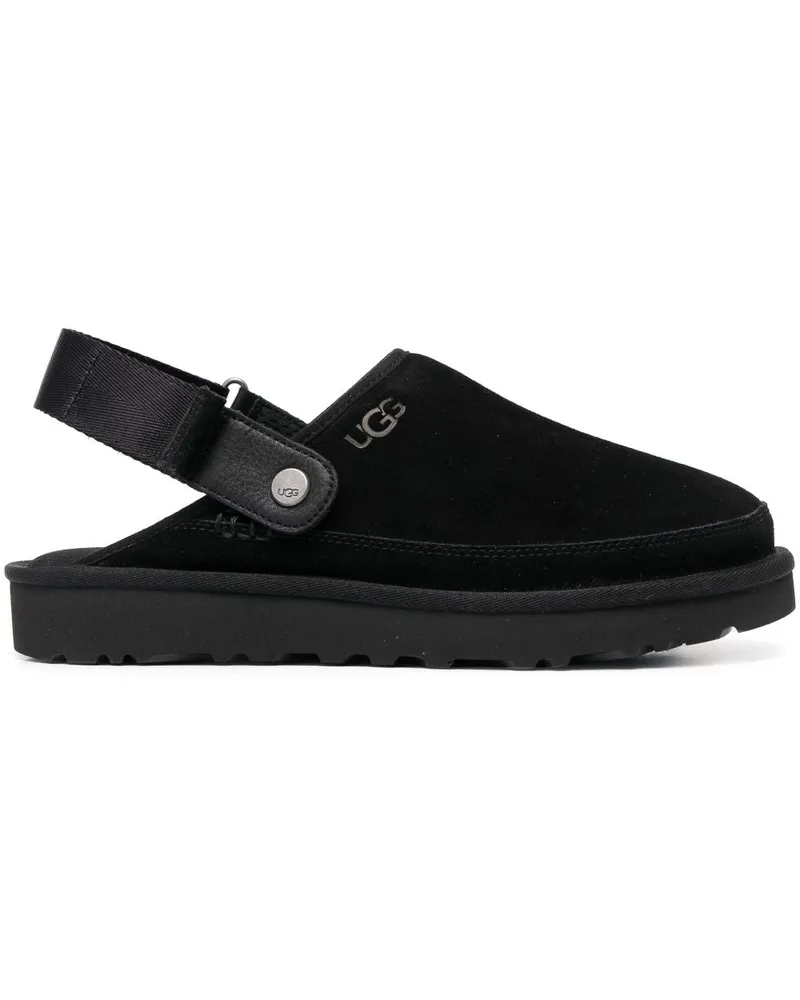 UGG Goldencoast Clogs aus Wildleder - Schwarz Schwarz
