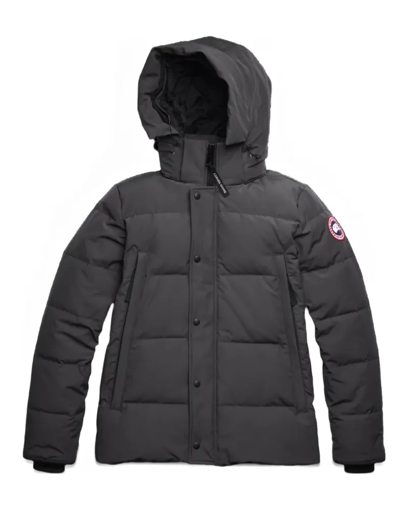 Canada Goose Wattierte Wyndham Kapuzenjacke - Grau Grau